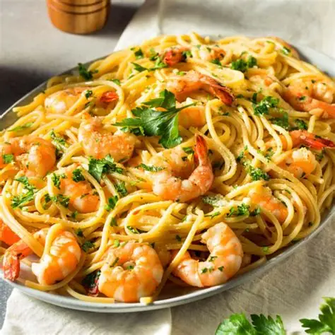 Seafood Scampi
